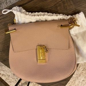 Light pink Chloe Drew Medium handbag